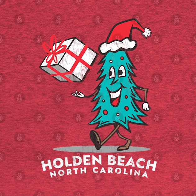 Holden Beach, NC Vacationing Christmas Tree by Contentarama